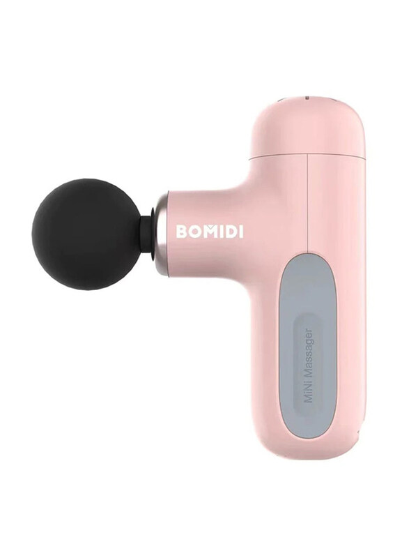 

Bomidi M1 Portable Mini Massage Gun With High Torque Motor & 4 Unique Attachments, Pink