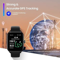 Amazfit GTS 4 Smart Watch 175inch AMOLED Display 247 Health Management Bluetooth Phone Calls GPS  Music Storage