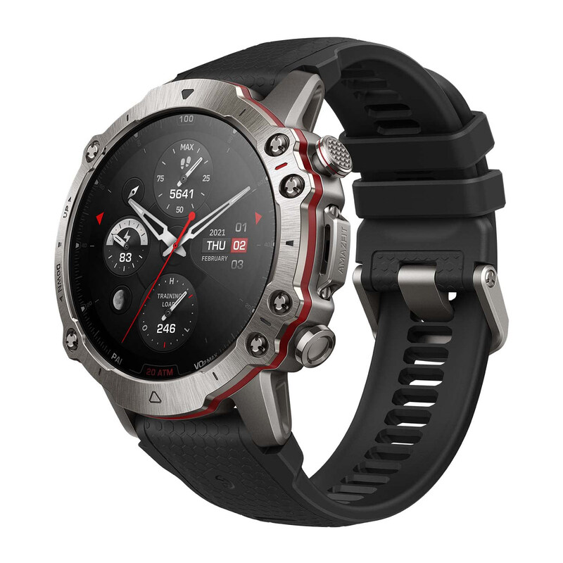 

Amazfit Falcon 49mm Smartwatch with Premium Multisport GPS, Black