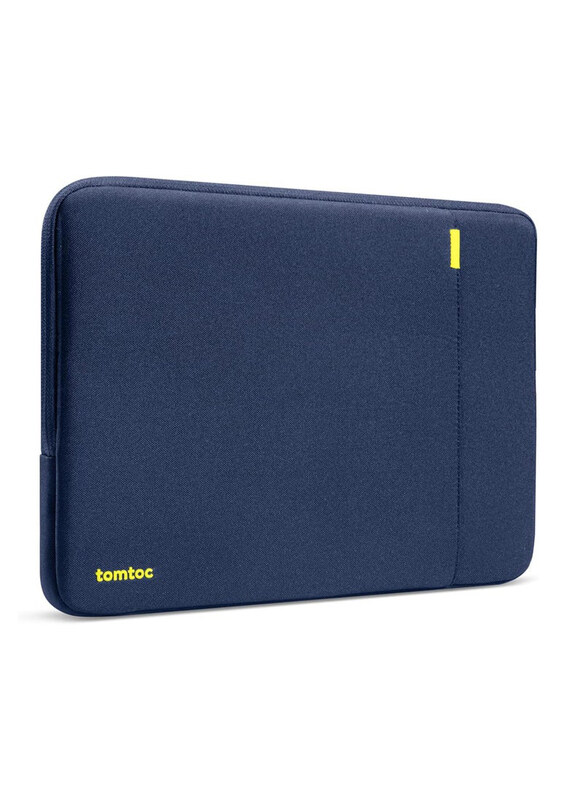 

Tomtoc 13-inch Laptop Sleeve Hand Bag with 360 Protective Case & Accessory Pocket, Blue