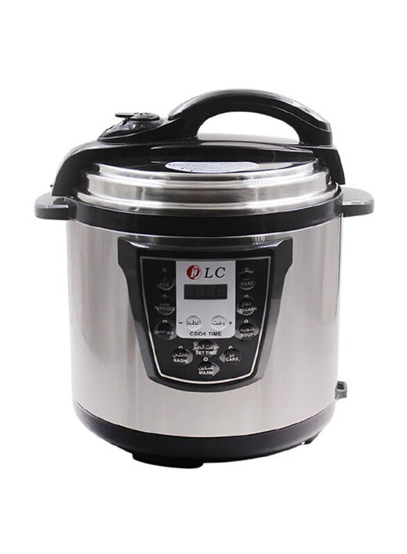 

DLC 8Ltr Electric Pressure Cooker, 1500W, SH-4202, Silver/Black