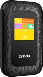 Tenda 4G Mobile Hotspot4G LTE Cat4 150Mbps MiFi جهاز راوتر 4G يدعم واجهة USB شحن بطارية 2100 مللي أمبير في الساعة لا يتطلب تكوين 4G185