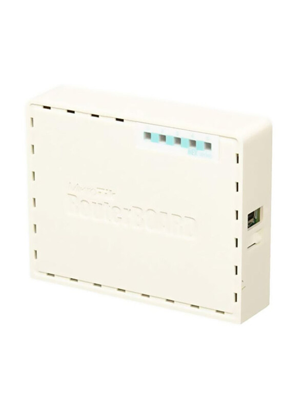 

Mikrotik Hex Gigabit Router, RB750GR3, White