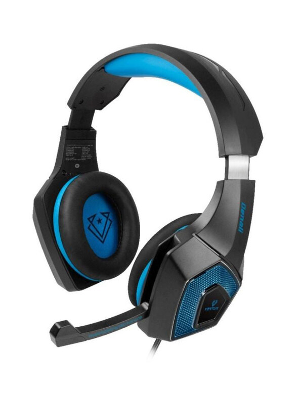 

Multiple Vertux Denali Over-Ear Gaming Headphones With Mic For PS4/PS5/XOne/XSeries/NSwitch/PC, Black/Blue