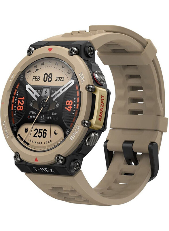 

Amazfit T-Rex 2 1.39 Inch Smartwatch with GPS, Desert Khaki