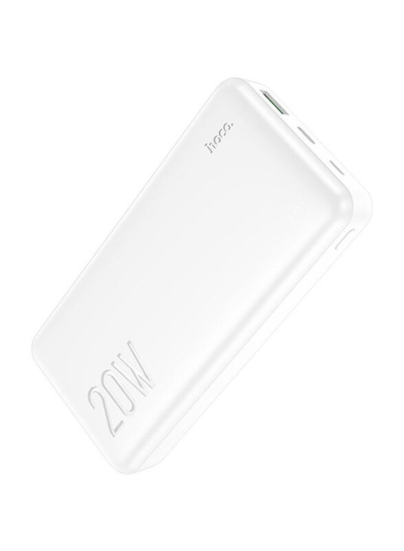 

Hoco 20000mAh PD20W+QC3.0 Powerbank, J87A, White
