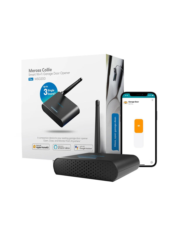 

Meross Smart Garage Door Opener Remote, Black