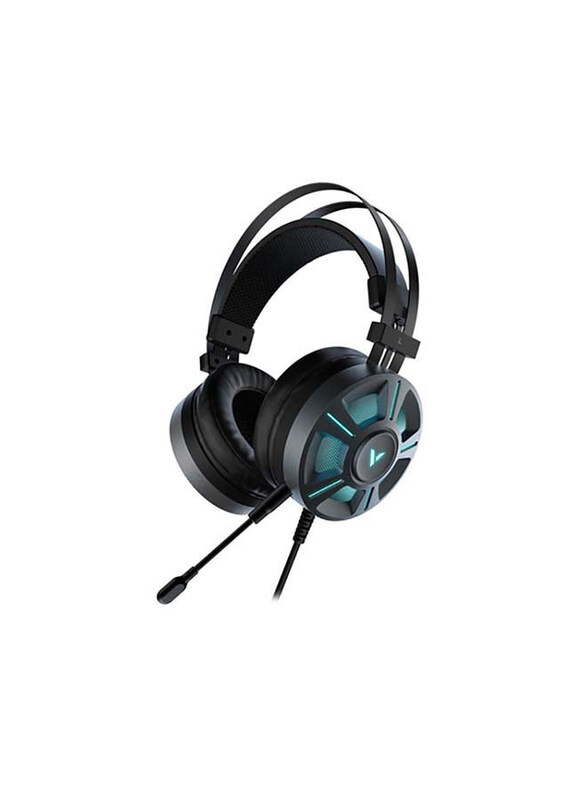 

Generic Rapoo Wired LED USB Gaming Headset, Black