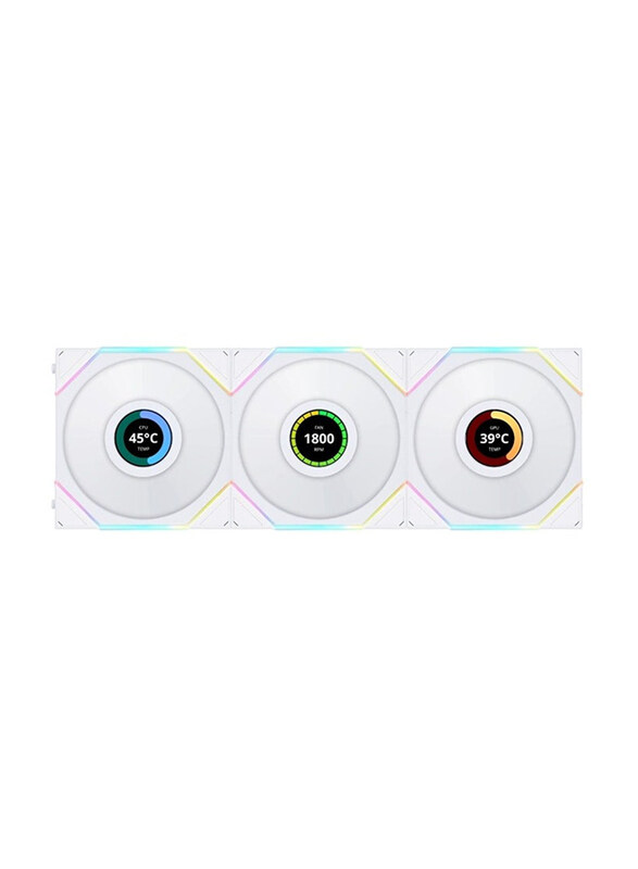 

Lian Li UNI Fan TL 120 with Controller, 3 Piece, White