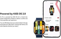 Kieslect KS pro Calling Smart Watch With 201 Amoled Always On Display  silver