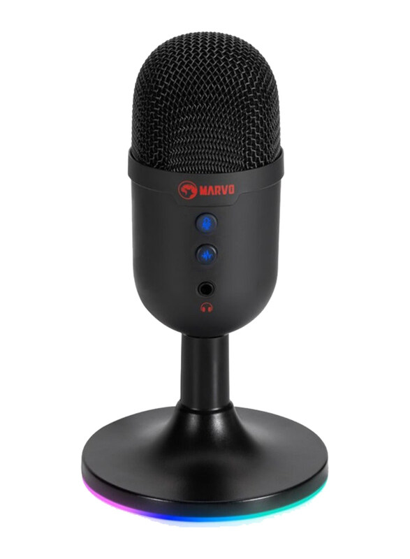 

Generic Marvo MIC06BK USB Wired Gaming Microphone, Black