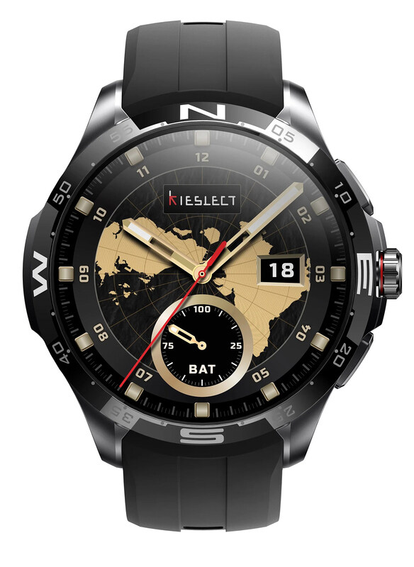 

Kieslect Actor New 1.6-inch Smartwatch with Stunning Ceramic Bezel, Black