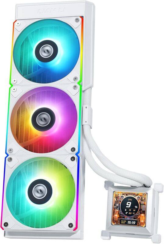 

Lian li UNI FAN Hydro-Shift AIO RGB LCD 360 White