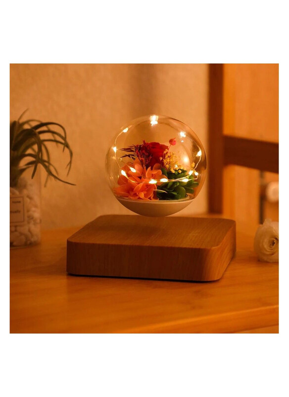 

Generic Levitating Flower Lamp Magnetic Floating Light, Multicolour