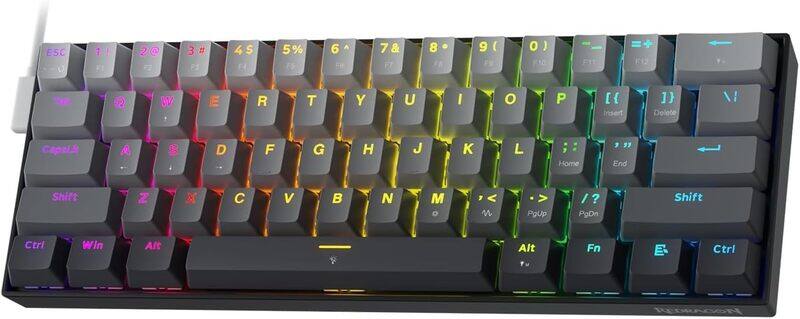 

Redragon 61-key FIZZ wired keyboard with 8K magnetic switch K617GGB-RGB-M