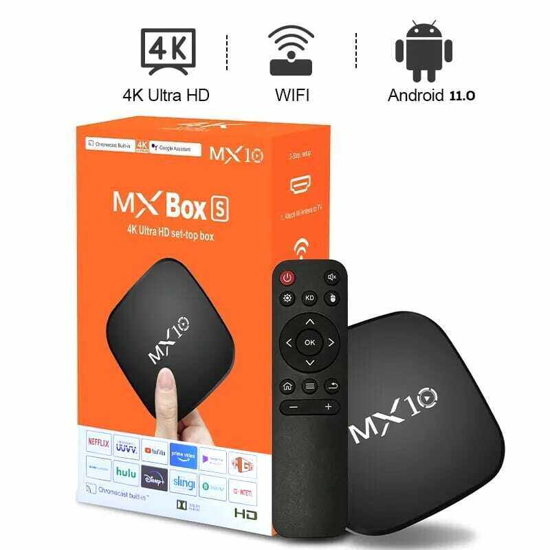 

MX10 Quad Core 4k Android Tv box