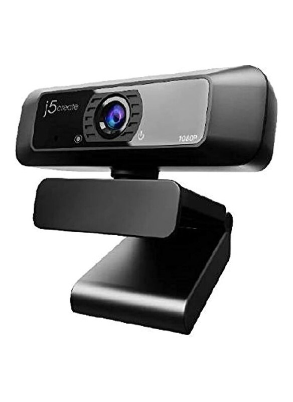 

Universal j5create USB HD Webcam with 360 Degree Rotation, JVCU100, Black