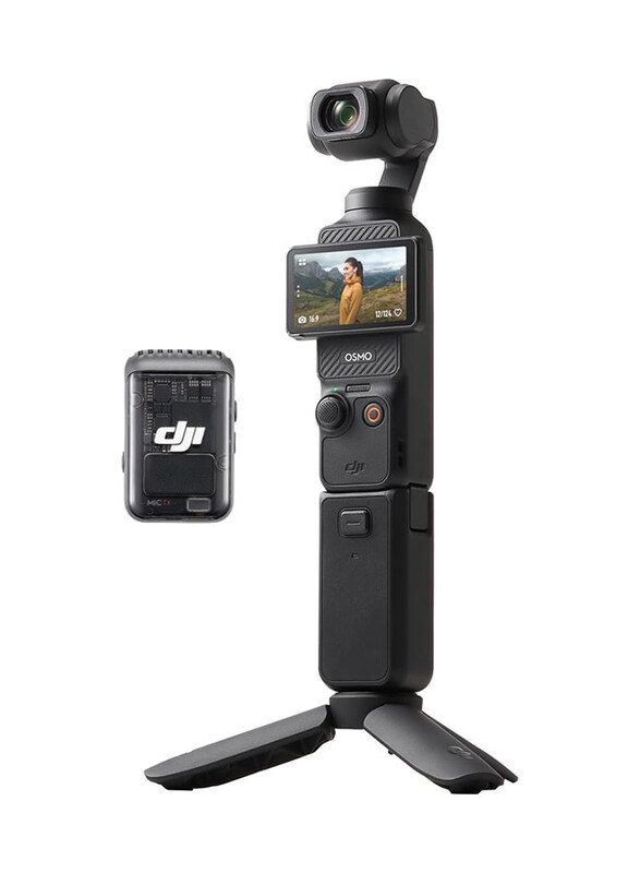 

Dji Osmo Pocket 3 Creator Vlogging Camera Combo, Black