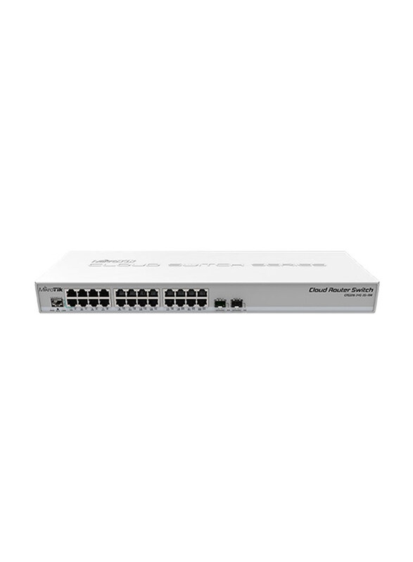 

Mikrotik Cloud Router Switch, CRS326-24G-2S+RM, White