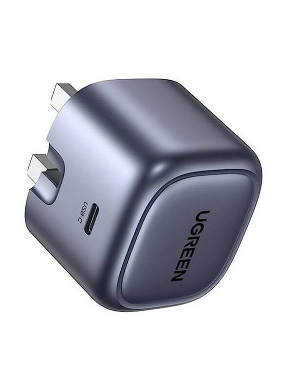 

UGreen Nexode 30W Usb-C 2C Pd Gan Fast Charger, Grey