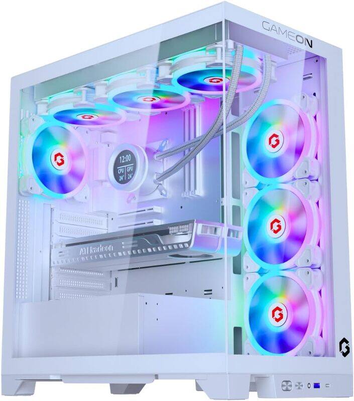 

GAMEON GO EMPERORIV A ARGB Remote 7 Fans Case White
