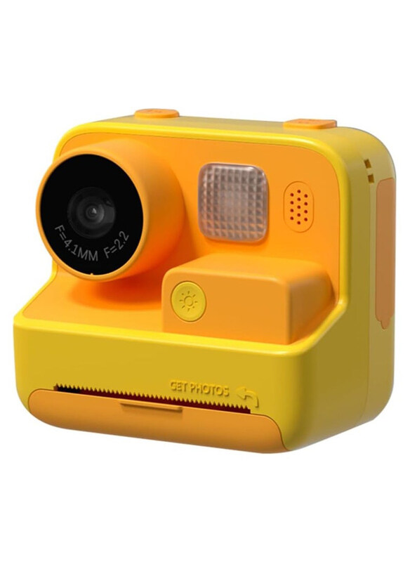 

Picocici Kids Print Camera Electronic Toy, K27, Yellow, Ages 3+