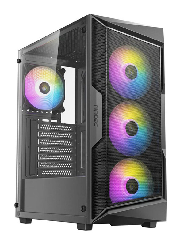 

Generic Antec AX Series AX61 Elite Mid-Tower ATX Gaming Case for PC, Black