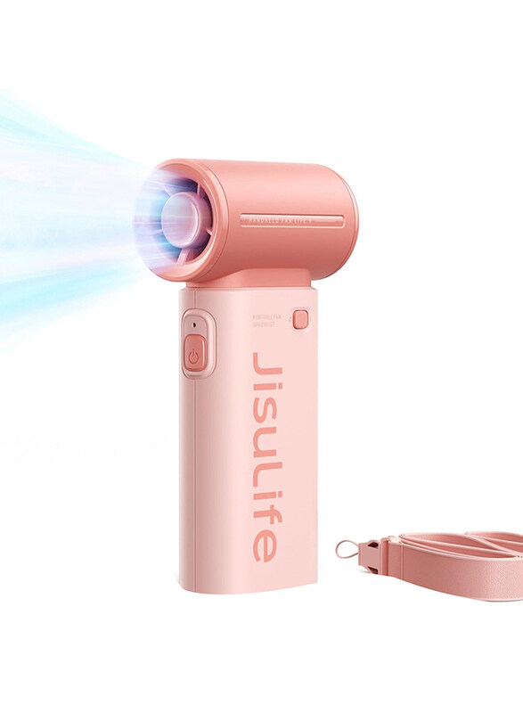 

Jisulife Portable Handheld Fan Mini Usb Rechargeable Fan, Orange