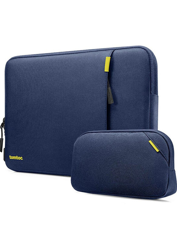 

Tomtoc Defender-A13 Laptop Sleeve Bag Kit, A13E2B2GP, Dark Blue