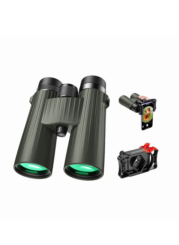 

Apexel 12x50 Powerful Roof Telescope Binoculars, Black