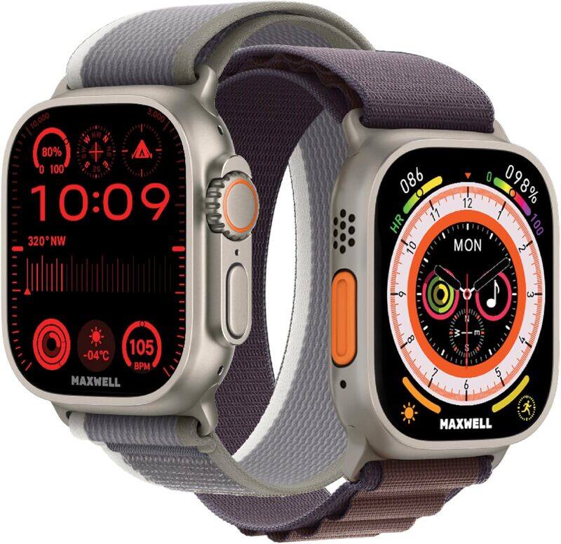 

MAXWELL MW ultra 2 Smart Watch with dual strap