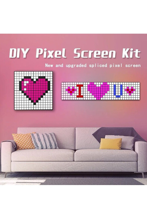 

Generic Diy Pixel Screen Kit Customize Screen Design, Multicolour