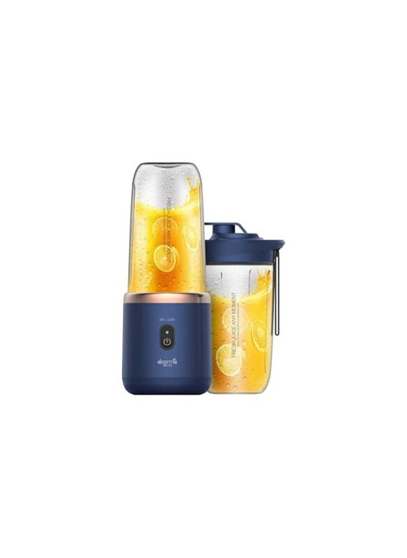 

Deerma NU06 Portable Personal Mini USB Rechargeable Juice Blender Cup, Blue
