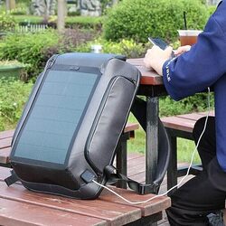 Solar Powered BackpackCharge on the Go with Versatile Power  Storage