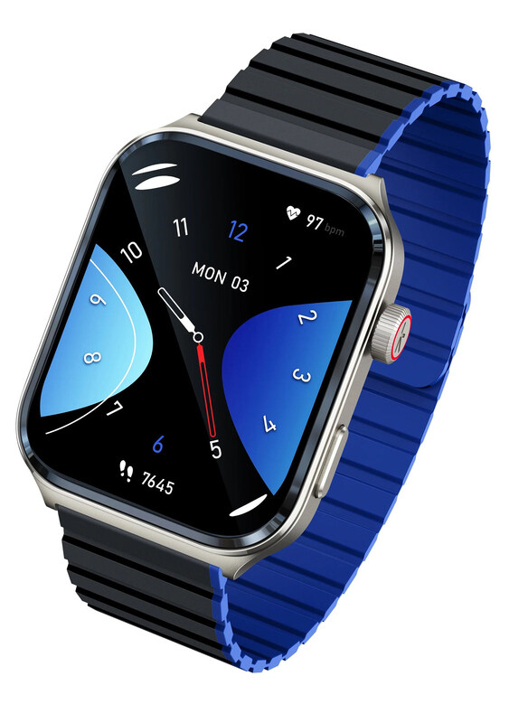 

Kieslect KS 2 2.01 Inch Smartwatch with Bluetooth Calling & Amoled Display, Space Grey