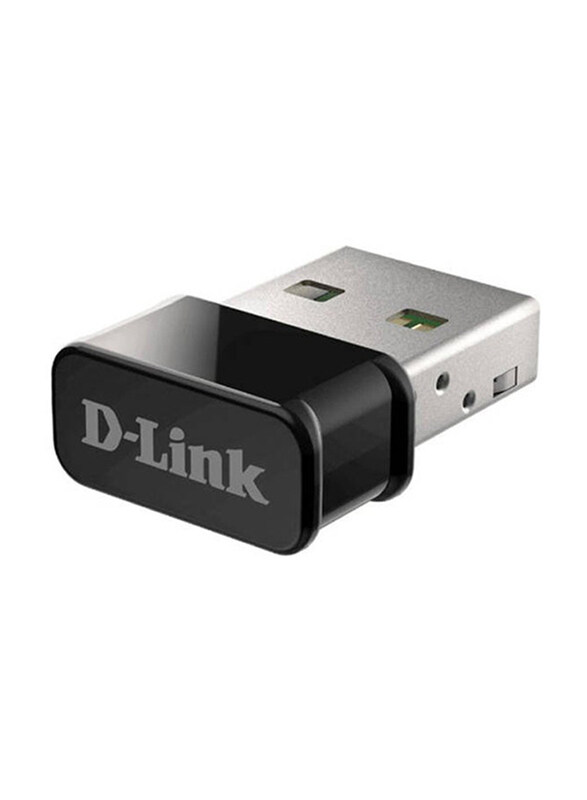 

D-Link AC600 MU-MIMO Wifi Nano USB Adapter USB 2.0 Interface, DWA-171, Black