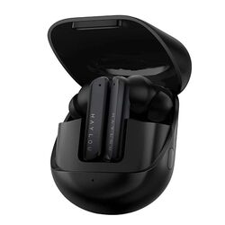 Haylou X1 Pro Dual Noise Cancellation True Wireless Earbuds Smart Dual Noise Cancellation 35dB Hybrid ANC 40H Battery Life AAC audio codec  Black