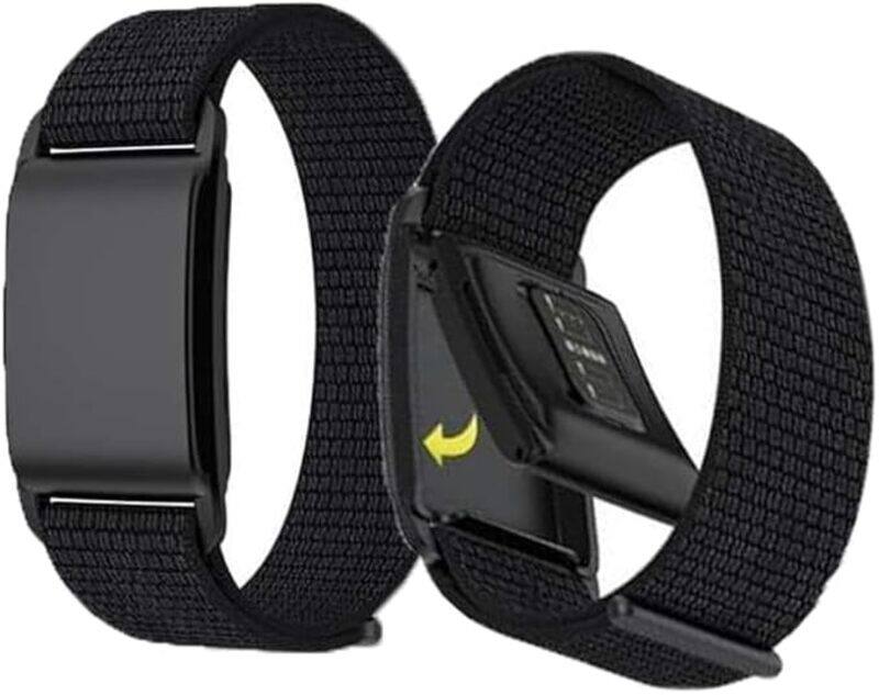 

specton Breathable Nylon Wristband Compatible with Whoop 4.0 Band 3.0 Soft and Stretchy Breathable Fabric Elastic Washable Sports Loop Strap for Men W
