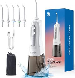 Oral Irrigator Cordless Water Flosser Rechargeable RENPHO 300ml Waterproof Dental flosser