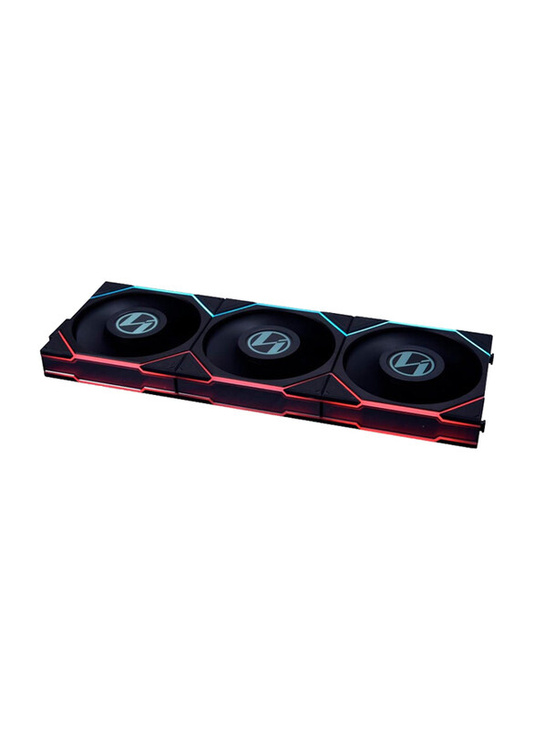 

Generic Lian Li UNI FAN TL 120 Fan with Controller, 3 Pieces, Black