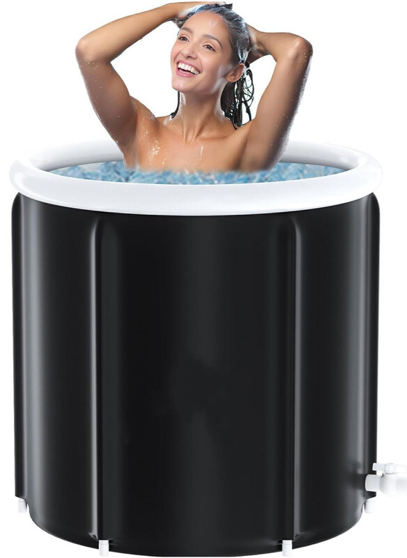 

Generic The Cold Pod Ice Bath Tub for Athletes, Black