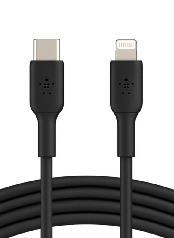 

Belkin 1-Meter Lightning Fast Charging Cable, USB Type-C To Lightning, Black