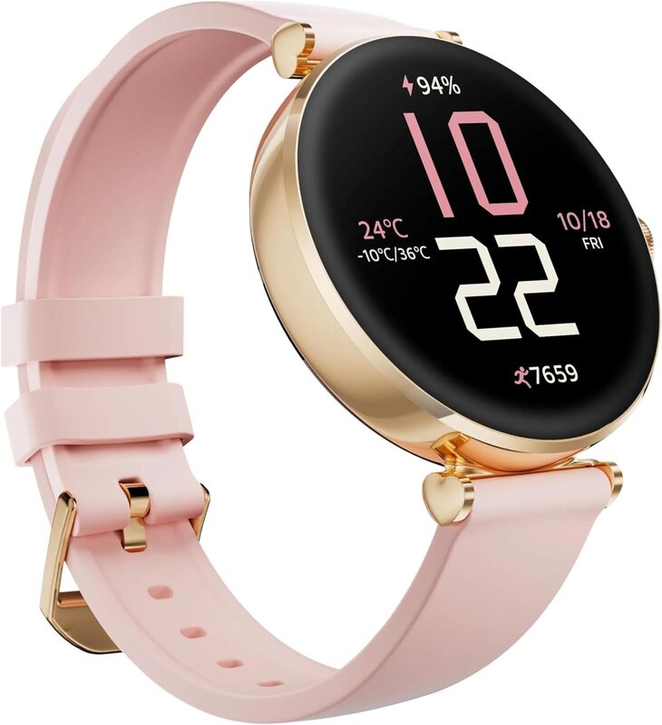 Kieselect Pura Lady Smart Watch with Dual Strap - Gold