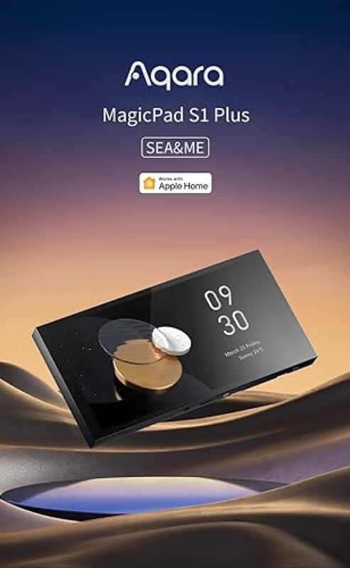 Aqara Smart MagicPad S1 Plus 6 9 Inch Screen Zigbee Whole House Smart Switch Control Work With HomeKit Aqara APP Grey Global version