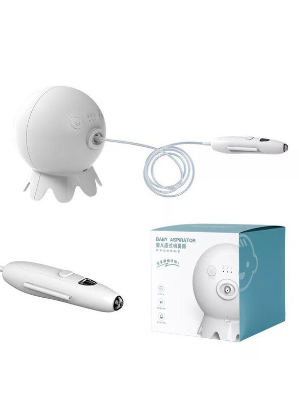 

Generic Rechargeable Electric Safety Baby Nasal Snot Aspirator, White