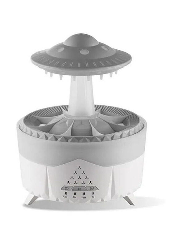 

Generic Colorful Water Drop Humidifier, White