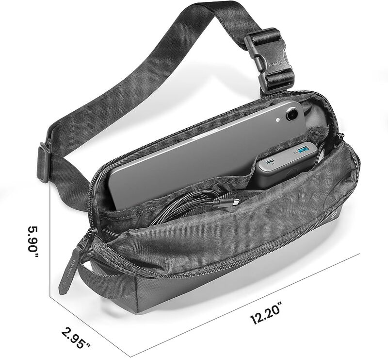 tomtoc Compact EDC Sling Bag H02A04D