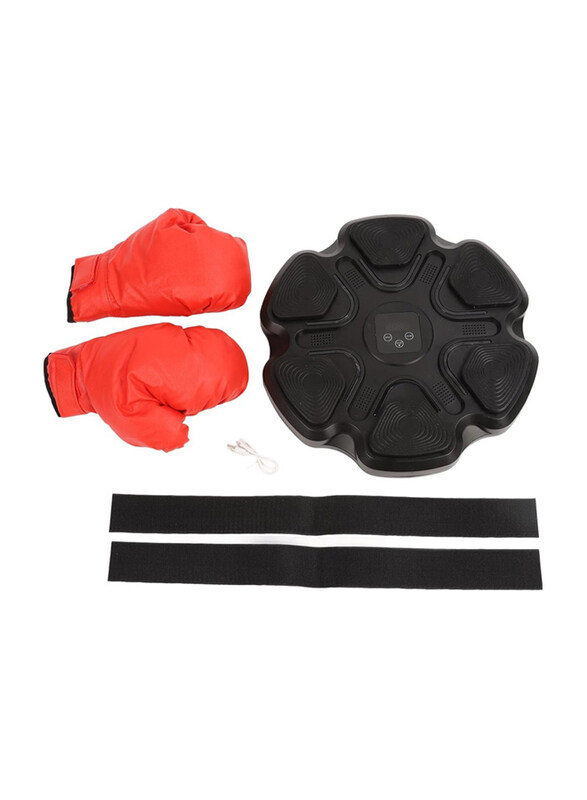 

Generic Combat Sports Unisex Wall Mounted Smart Music Boxing Trainer Machine with Boxing Gloves, Electronic Punching Pads & Boxing Target Workout Equipment Se