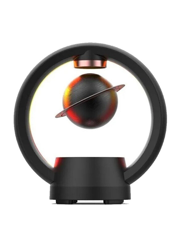 

Generic C1Plus Magnetic Levitating Bluetooth Speaker with Cool Lighting Effects, Black
