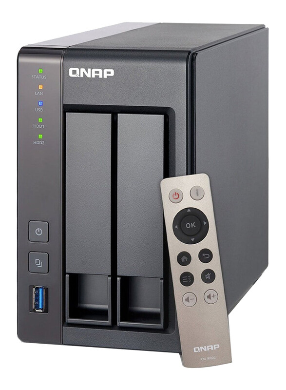 

Generic QNAP TS 251+ 2G 2 Bay Diskless NAS, Black